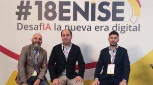 El equipo de Gradiant en la 18Enise