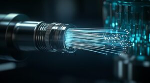 Cable que simboliza la seguridad 6G en la que trabaja Gradiant en el proyecto 6GDiferente